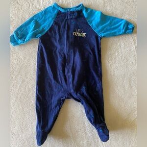 “Let’s Explore” Infant Pajamas